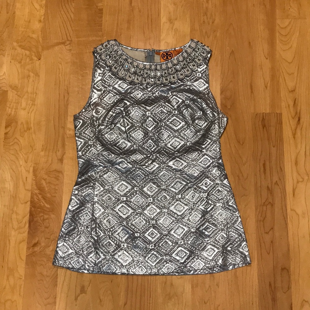 Tory Burch fitted shift top
